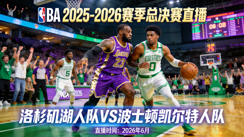 NBA 2025-2026赛季总决赛直播，湖人队与凯尔特人队对决